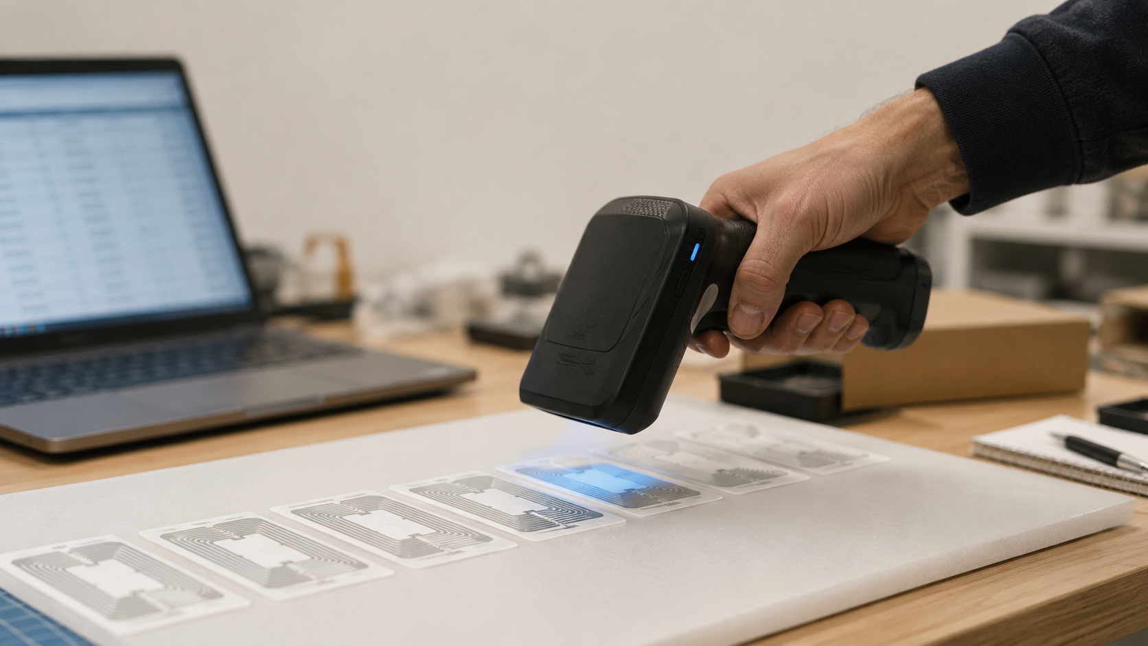थोक ऑर्डर से पहले RFID टैग के टिकाऊपन और रीड-रेंज का परीक्षण