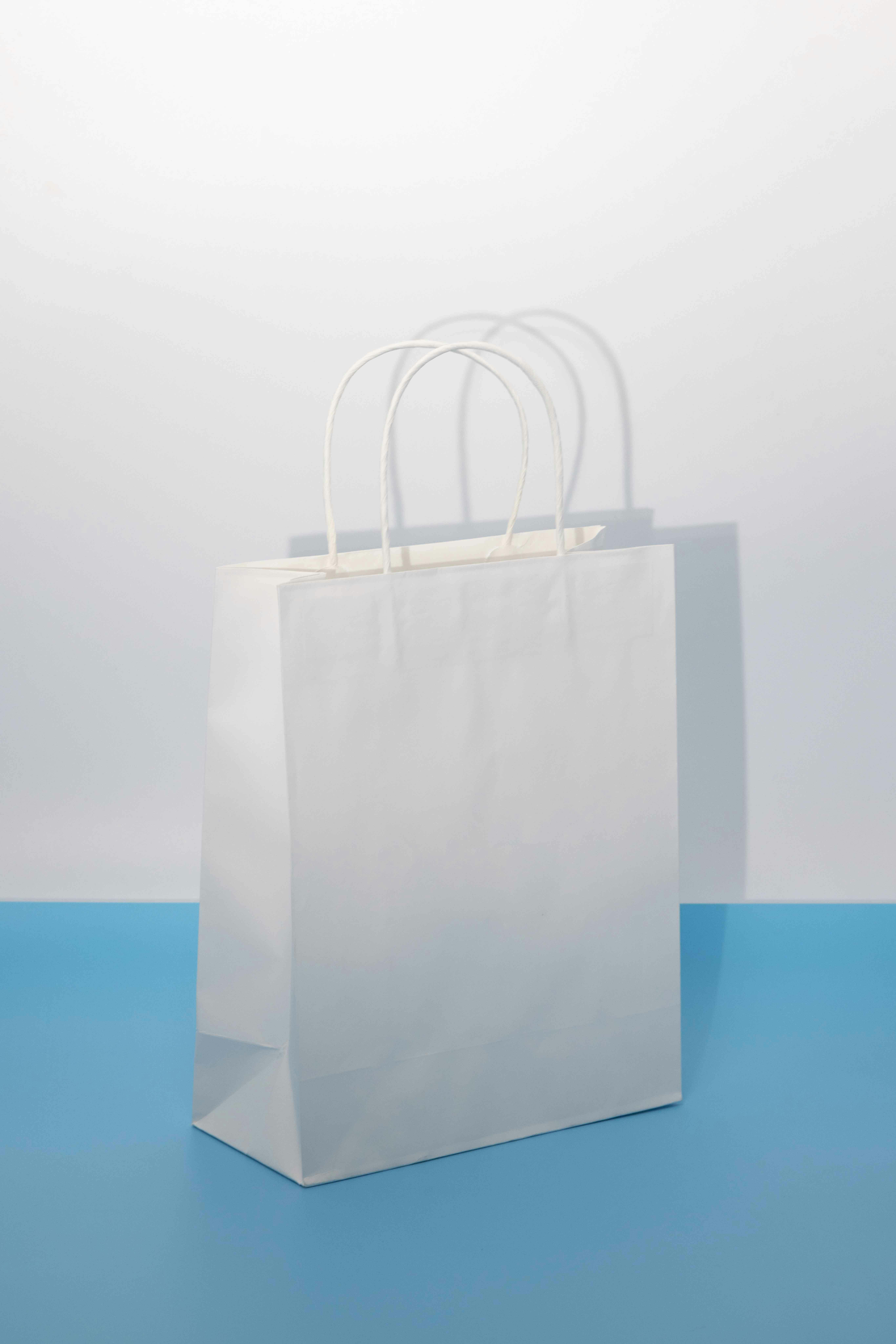 Twisted Handle J-Cut Turn Top Paper Bags